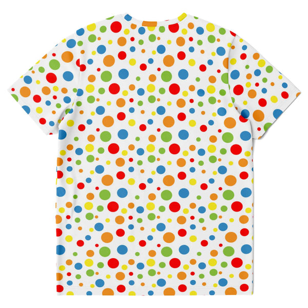 65 MCMLXV Unisex Cosplay Polka Dot Squad Print T-Shirt - 65mcmlxv