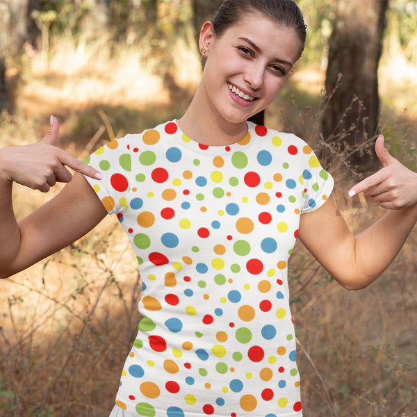 65 MCMLXV Unisex Cosplay Polka Dot Squad Print T-Shirt - 65mcmlxv