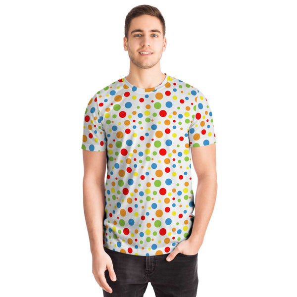 65 MCMLXV Unisex Cosplay Polka Dot Squad Print T-Shirt - 65mcmlxv