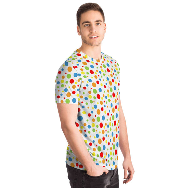65 MCMLXV Unisex Cosplay Polka Dot Squad Print T-Shirt - 65mcmlxv