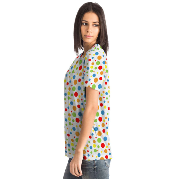 65 MCMLXV Unisex Cosplay Polka Dot Squad Print T-Shirt - 65mcmlxv