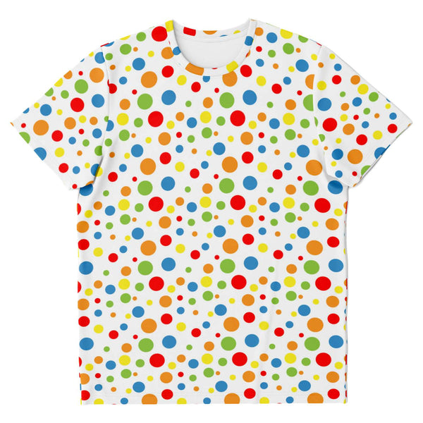 65 MCMLXV Unisex Cosplay Polka Dot Squad Print T-Shirt - 65mcmlxv