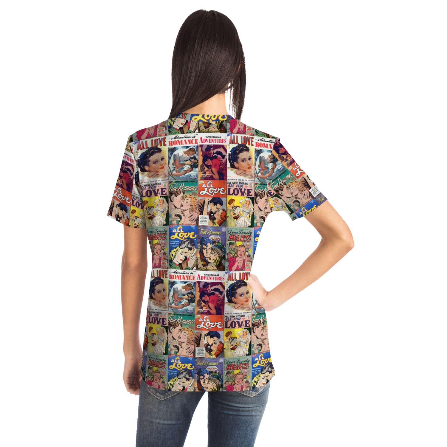 65 MCMLXV Unisex Cosplay Vintage Romance Comics T-Shirt - 65mcmlxv