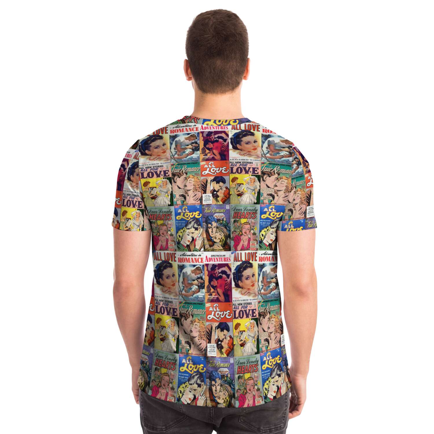 65 MCMLXV Unisex Cosplay Vintage Romance Comics T-Shirt - 65mcmlxv