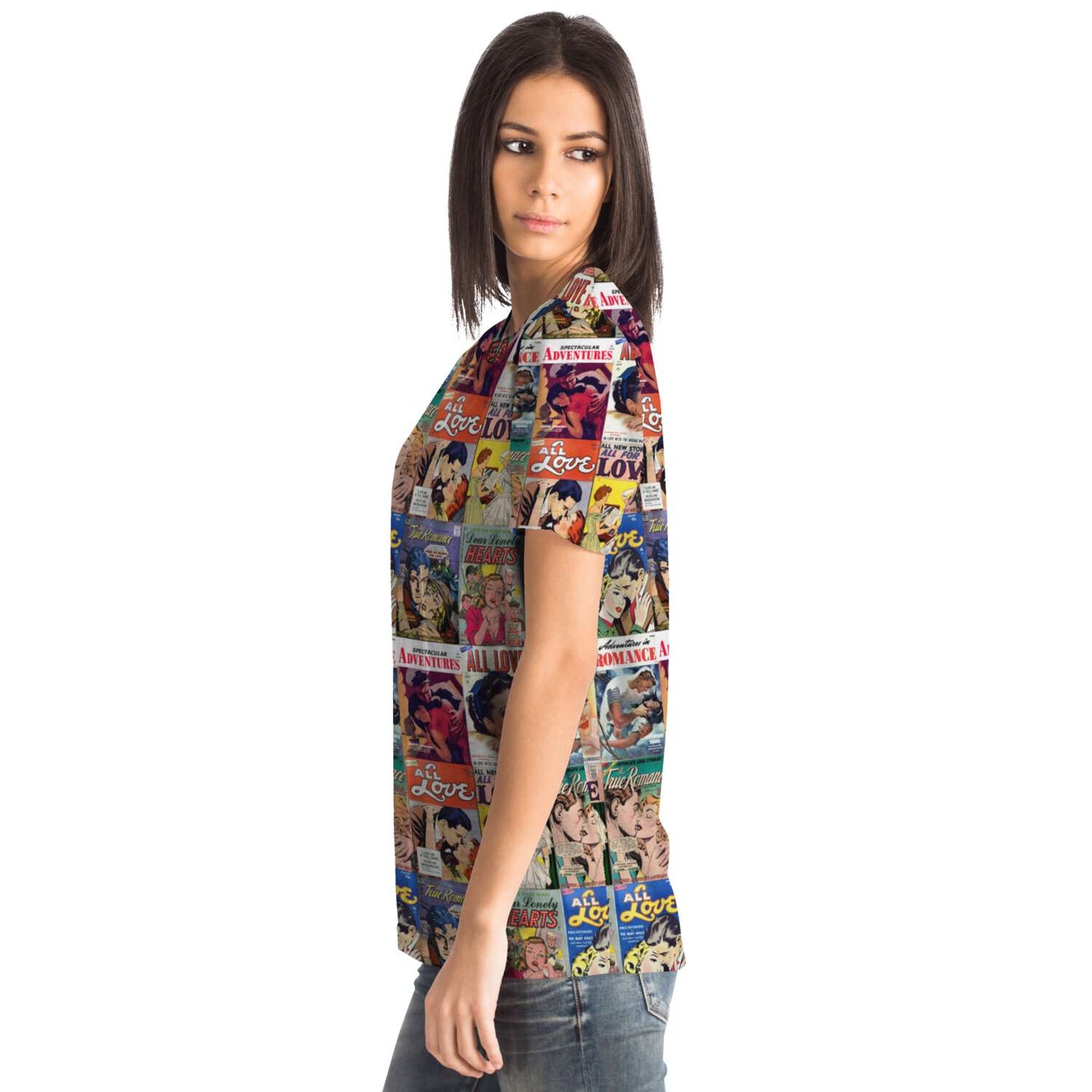 65 MCMLXV Unisex Cosplay Vintage Romance Comics T-Shirt - 65mcmlxv
