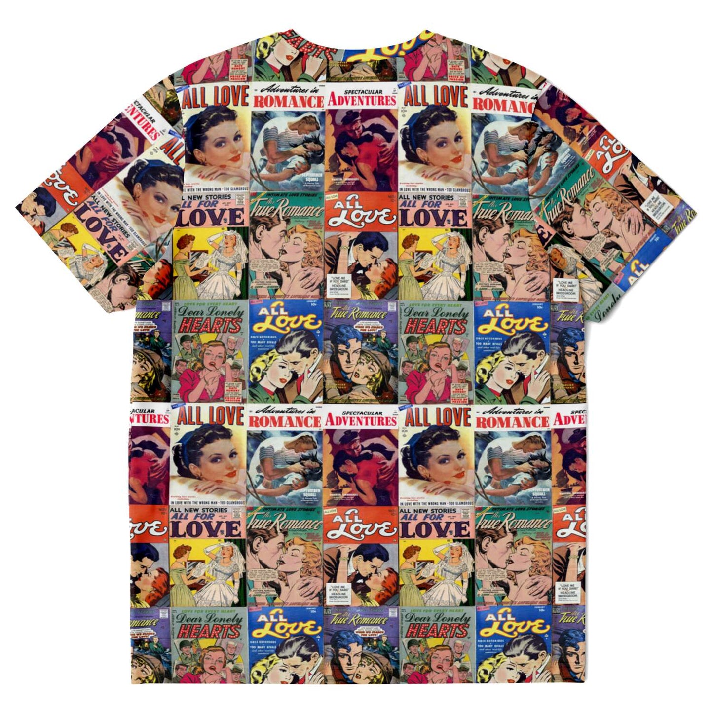 65 MCMLXV Unisex Cosplay Vintage Romance Comics T-Shirt - 65mcmlxv