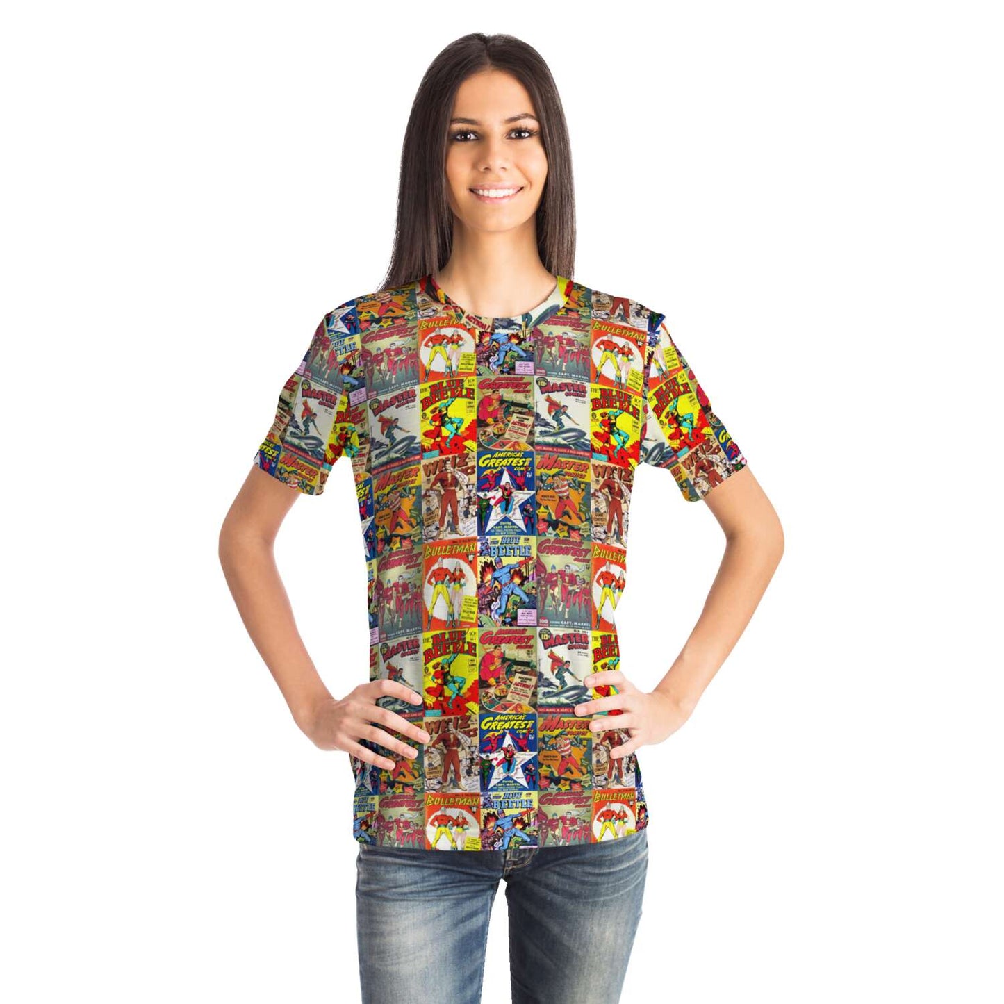 65 MCMLXV Unisex Cosplay Vintage Superheroes Comics T-Shirt - 65mcmlxv