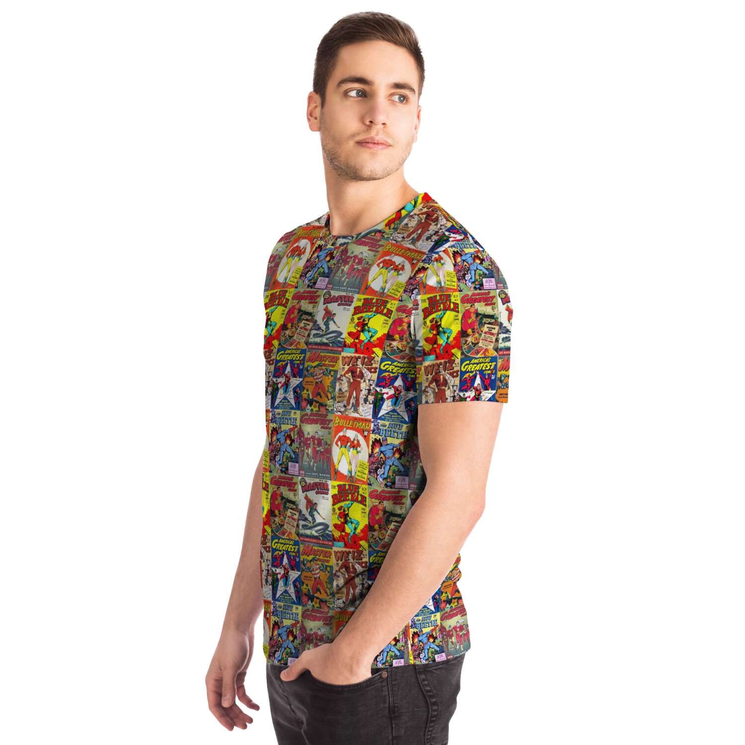 65 MCMLXV Unisex Cosplay Vintage Superheroes Comics T-Shirt - 65mcmlxv