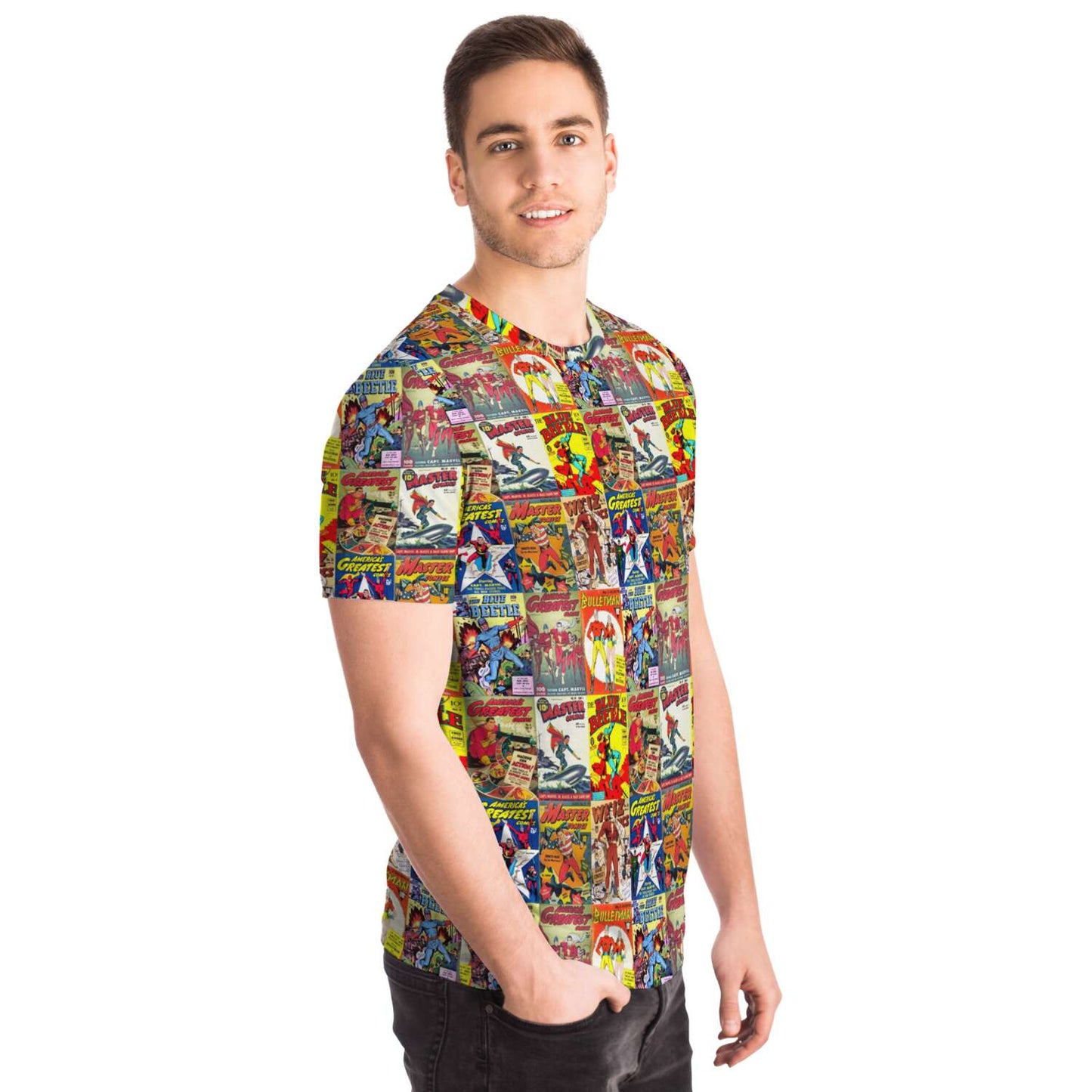 65 MCMLXV Unisex Cosplay Vintage Superheroes Comics T-Shirt - 65mcmlxv