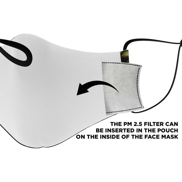 65 MCMLXV Unisex Crocodile Print Face Mask - 65mcmlxv