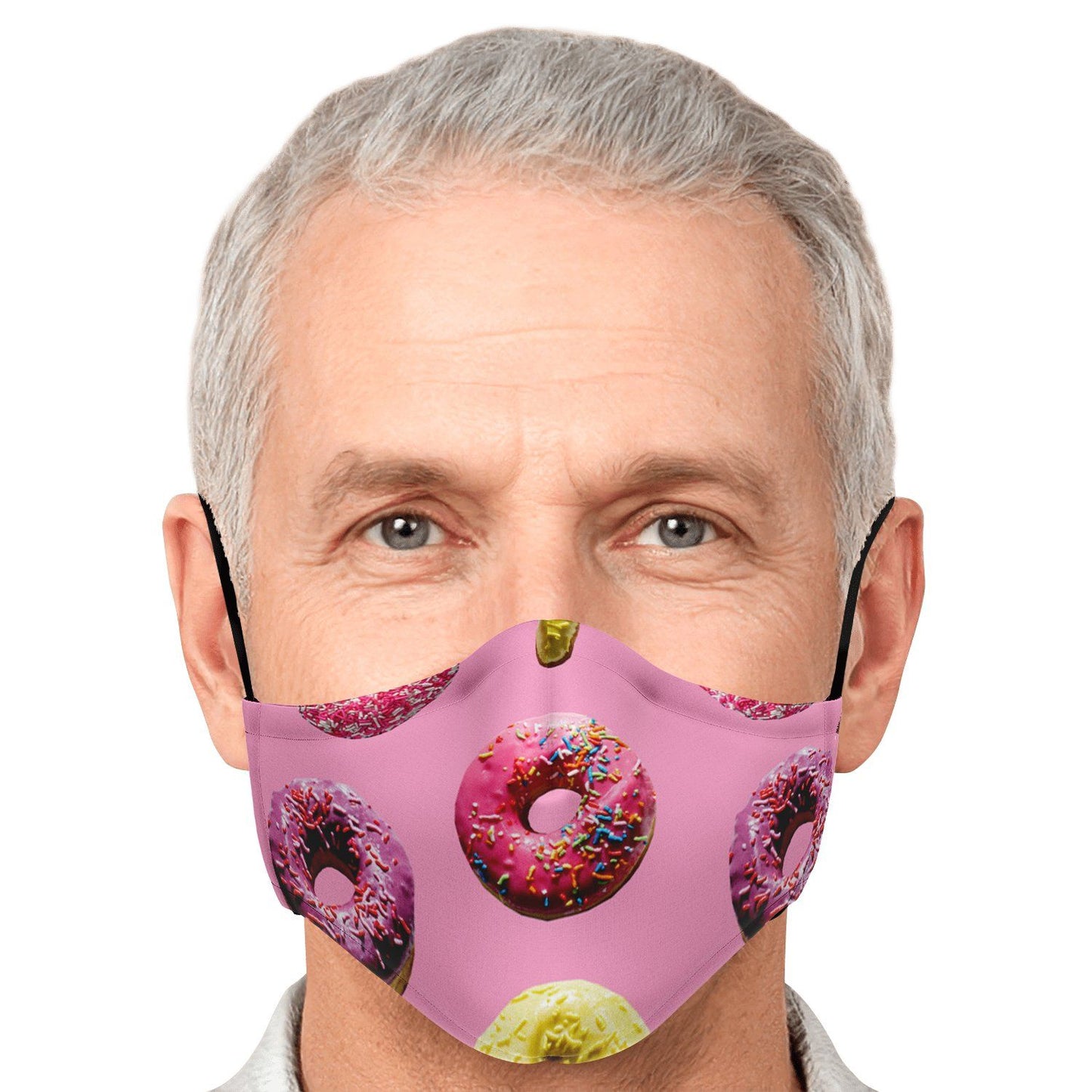 65 MCMLXV Unisex Doughnut Toss Print Face Mask - 65mcmlxv