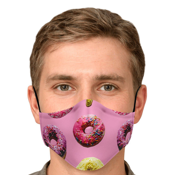 65 MCMLXV Unisex Doughnut Toss Print Face Mask - 65mcmlxv