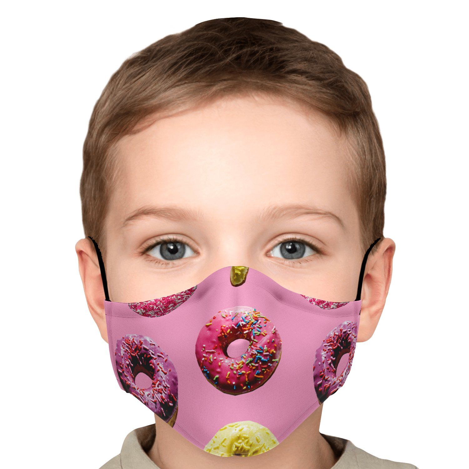65 MCMLXV Unisex Doughnut Toss Print Face Mask - 65mcmlxv