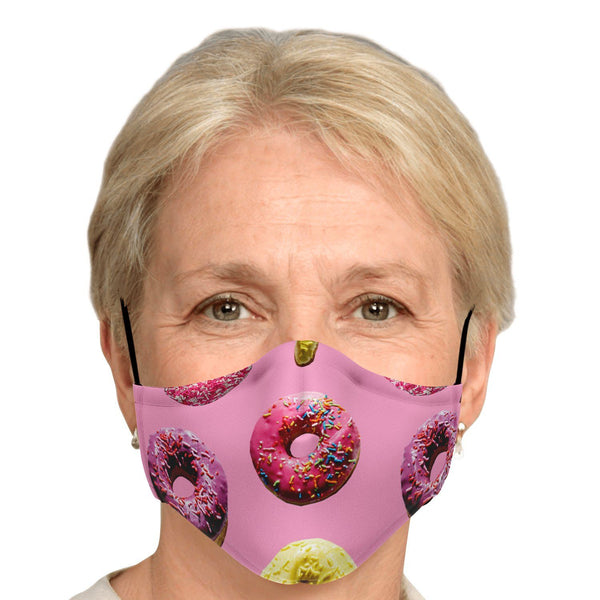 65 MCMLXV Unisex Doughnut Toss Print Face Mask - 65mcmlxv