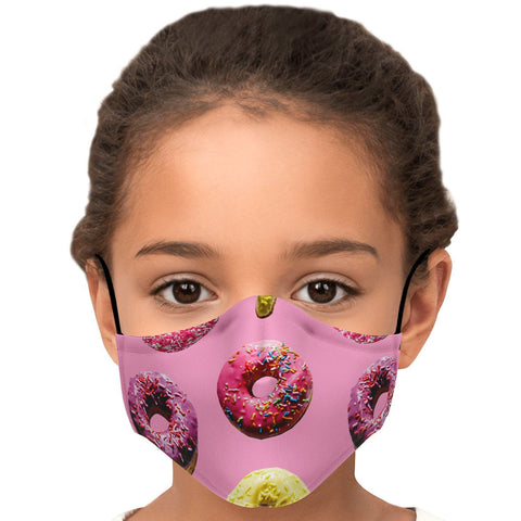 65 MCMLXV Unisex Doughnut Toss Print Face Mask - 65mcmlxv