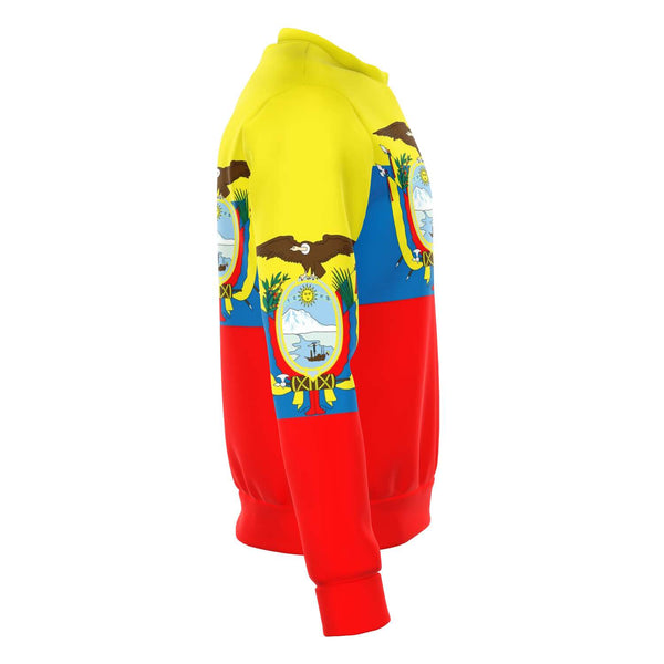 65 MCMLXV Unisex Ecuador Flag Print Sweatshirt - 65mcmlxv