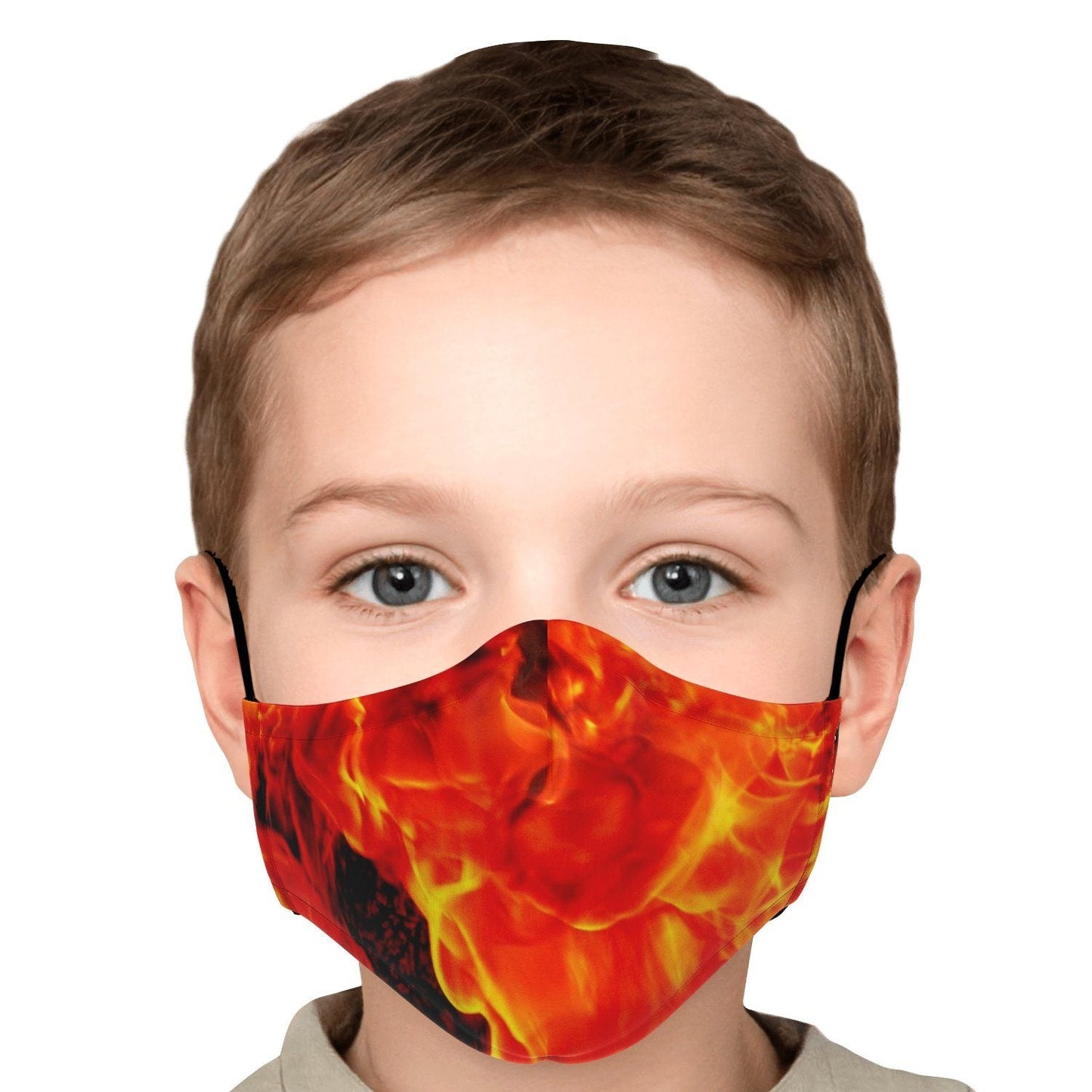 65 MCMLXV Unisex Flame On! Print Face Mask - 65mcmlxv