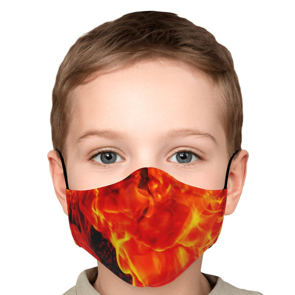 65 MCMLXV Unisex Flame On! Print Face Mask - 65mcmlxv