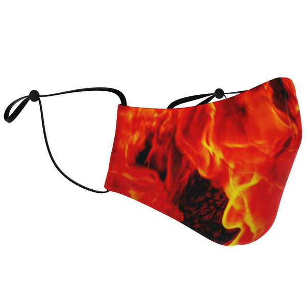 65 MCMLXV Unisex Flame On! Print Face Mask - 65mcmlxv