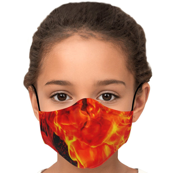 65 MCMLXV Unisex Flame On! Print Face Mask - 65mcmlxv