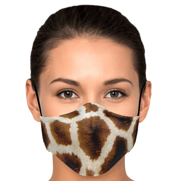 65 MCMLXV Unisex Giraffe Print Face Mask - 65mcmlxv
