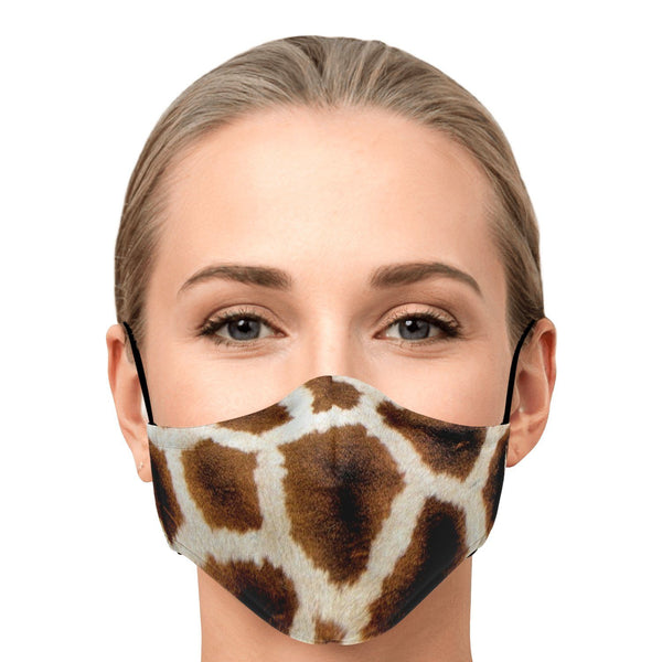65 MCMLXV Unisex Giraffe Print Face Mask - 65mcmlxv