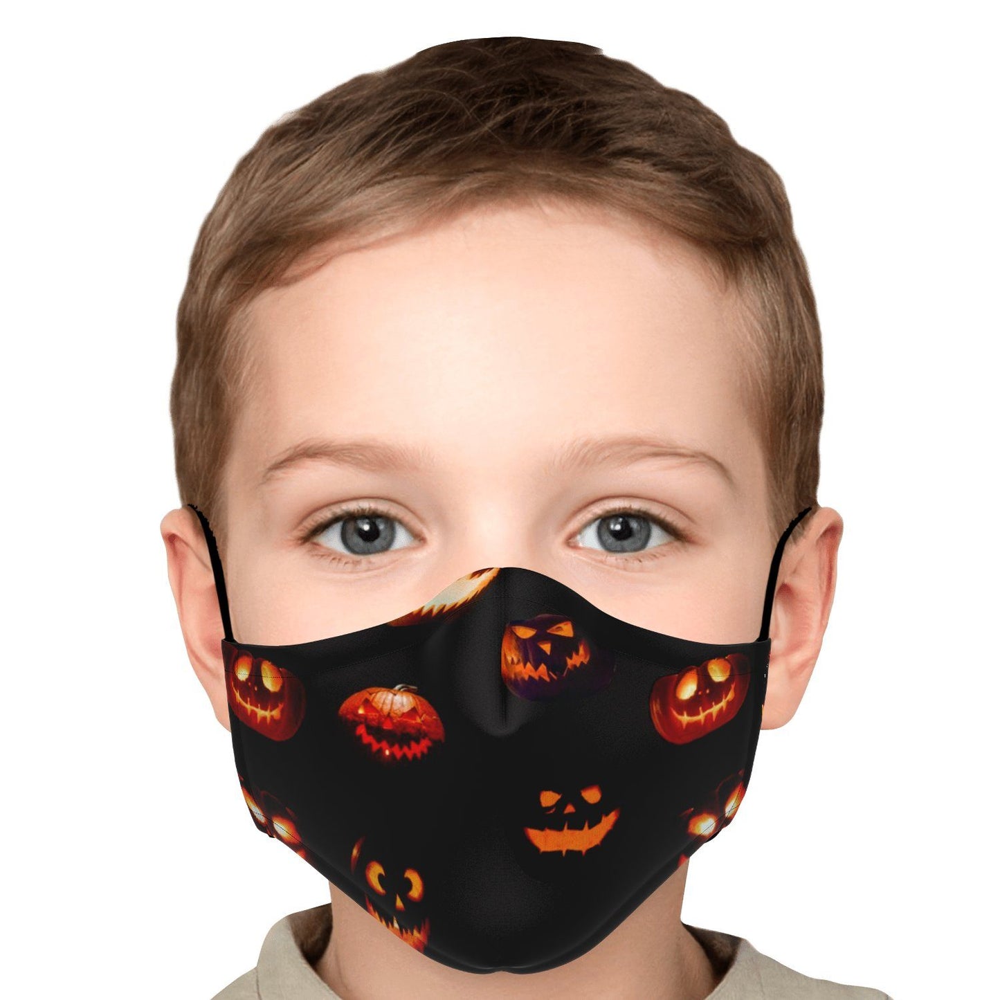65 MCMLXV Unisex Halloween Jack - O - Lanterns Print Face Mask - 65mcmlxv