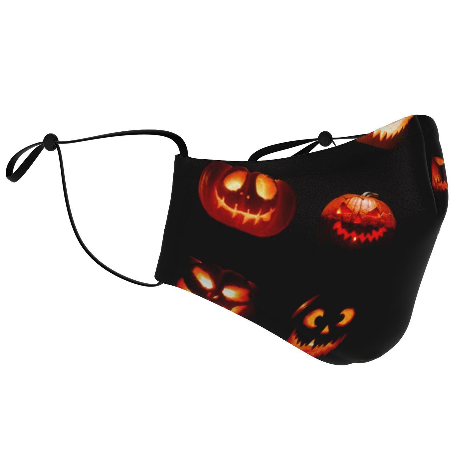 65 MCMLXV Unisex Halloween Jack - O - Lanterns Print Face Mask - 65mcmlxv