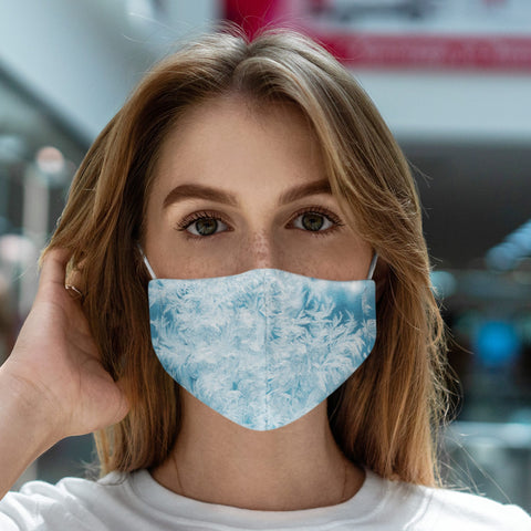 65 MCMLXV Unisex Ice Crystals Print Face Mask - 65mcmlxv