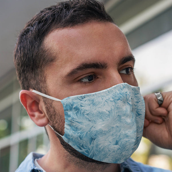 65 MCMLXV Unisex Ice Crystals Print Face Mask - 65mcmlxv