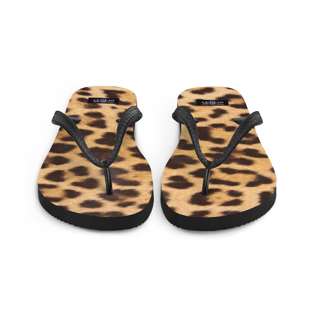 65 MCMLXV Unisex Jaguar Animal Print Flip - Flops - 65mcmlxv