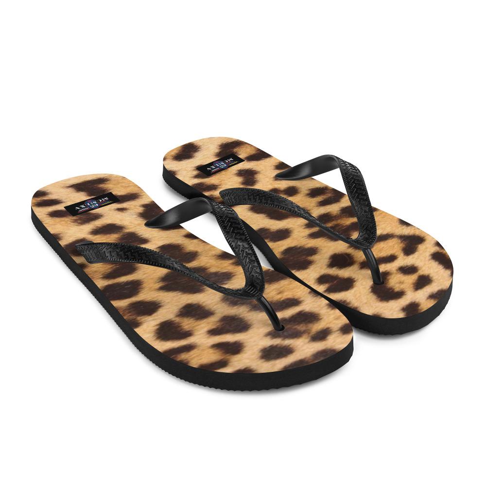 65 MCMLXV Unisex Jaguar Animal Print Flip - Flops - 65mcmlxv