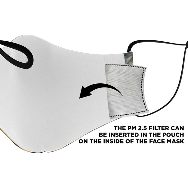 65 MCMLXV Unisex Jaguar Print Face Mask - 65mcmlxv