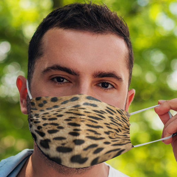 65 MCMLXV Unisex Jaguar Print Face Mask - 65mcmlxv