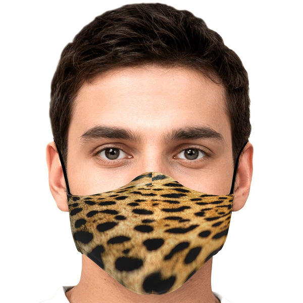 65 MCMLXV Unisex Jaguar Print Face Mask - 65mcmlxv