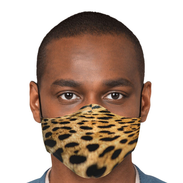 65 MCMLXV Unisex Jaguar Print Face Mask - 65mcmlxv