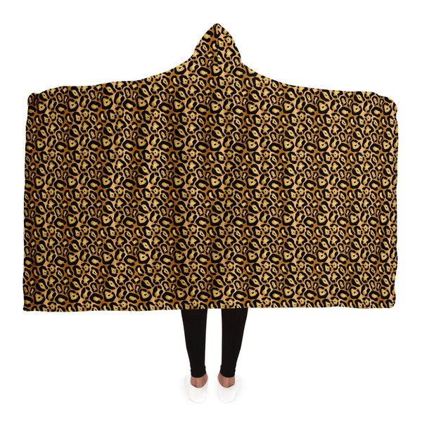 65 MCMLXV Unisex Jaguar Print Hooded Blanket - 65mcmlxv