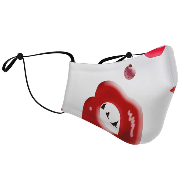 65 MCMLXV Unisex Kiss Bliss Lips Print Face Mask - 65mcmlxv