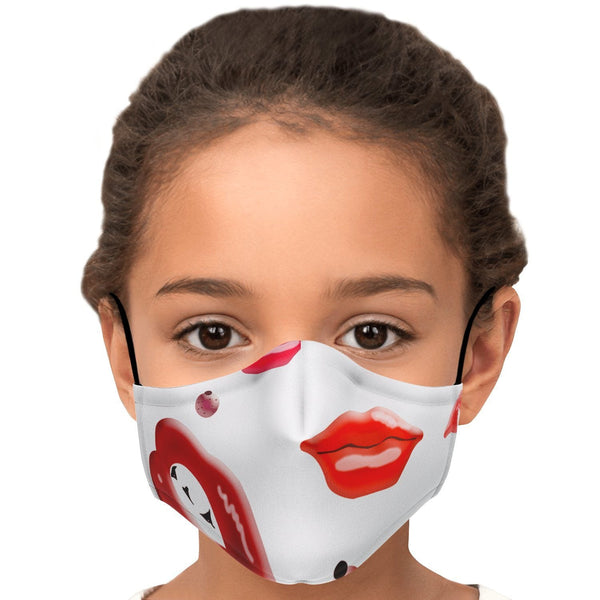 65 MCMLXV Unisex Kiss Bliss Lips Print Face Mask - 65mcmlxv