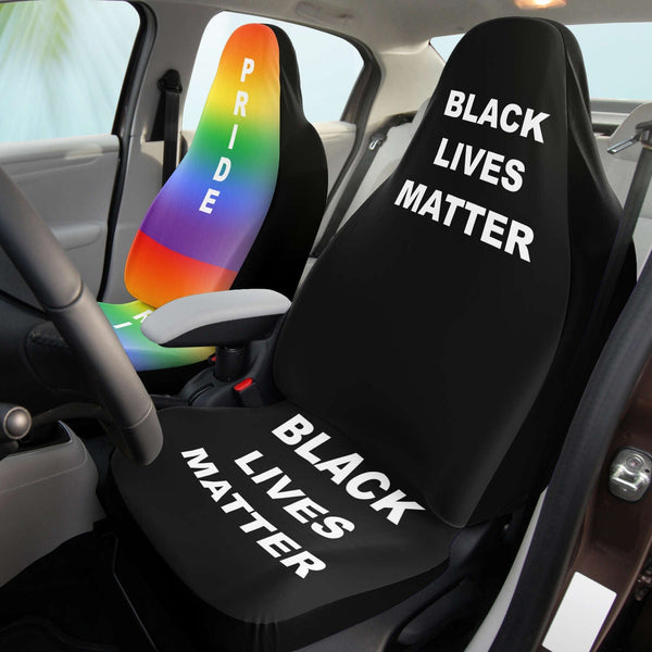 65 MCMLXV Unisex LGBT Gay Pride Black Lives Matter Print Car Seat Cover - 65mcmlxv