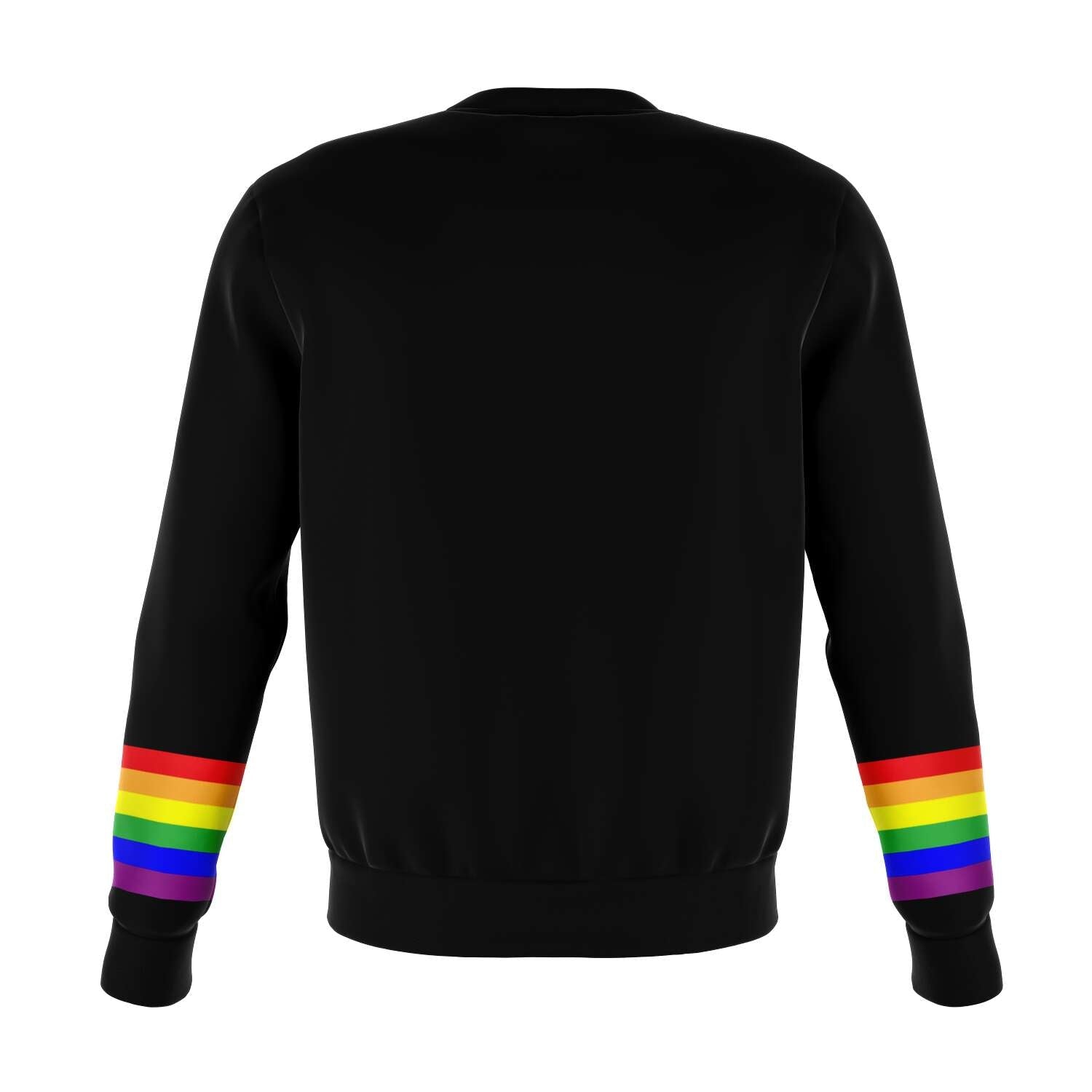 65 MCMLXV Unisex LGBT Gay Pride Rainbow Flag Print Sweatshirt - 65mcmlxv