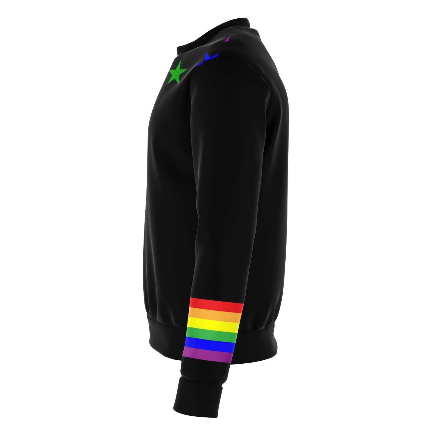 65 MCMLXV Unisex LGBT Gay Pride Rainbow Flag Print Sweatshirt - 65mcmlxv