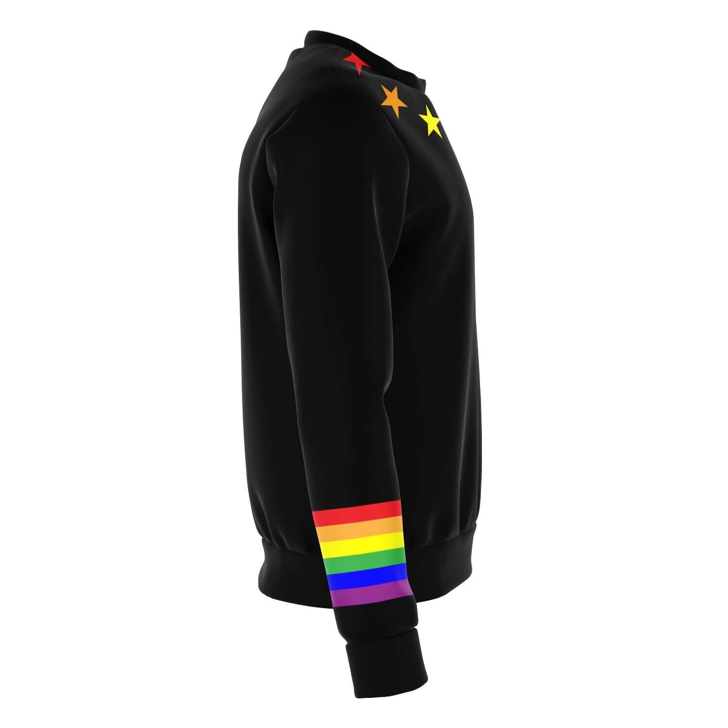 65 MCMLXV Unisex LGBT Gay Pride Rainbow Flag Print Sweatshirt - 65mcmlxv