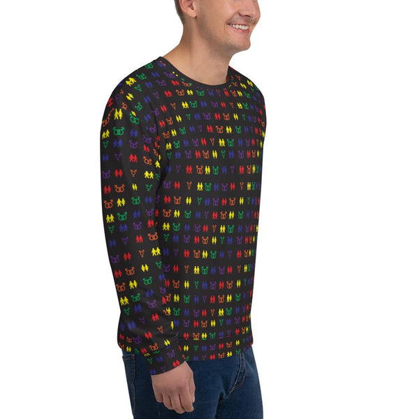 65 MCMLXV Unisex LGBT Pride Icons Print Fleece Sweatshirt Jumper - 65mcmlxv