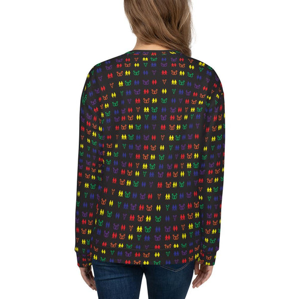 65 MCMLXV Unisex LGBT Pride Icons Print Fleece Sweatshirt Jumper - 65mcmlxv
