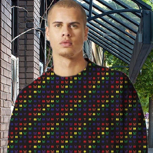 65 MCMLXV Unisex LGBT Pride Icons Print Fleece Sweatshirt Jumper - 65mcmlxv