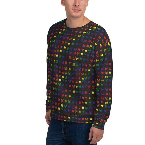 65 MCMLXV Unisex LGBT Pride Icons Print Fleece Sweatshirt Jumper - 65mcmlxv