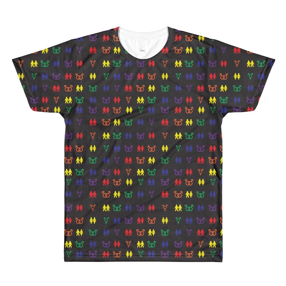 65 MCMLXV Unisex LGBT Pride Icons Print T-Shirt - 65mcmlxv