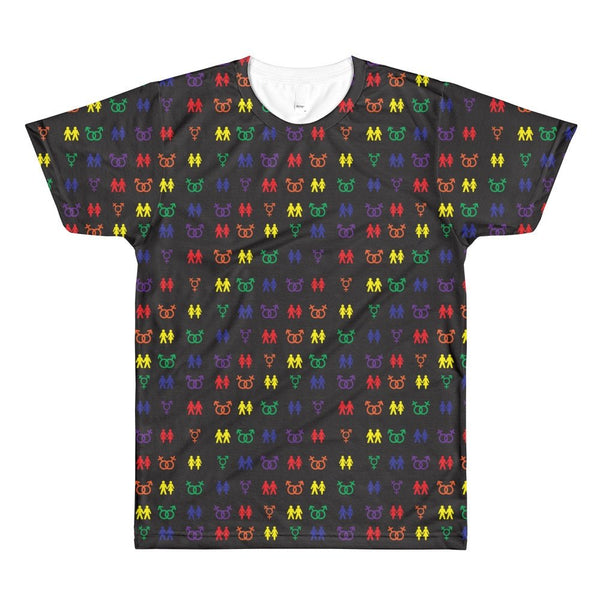 65 MCMLXV Unisex LGBT Pride Icons Print T-Shirt - 65mcmlxv