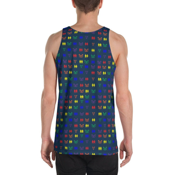 65 MCMLXV Unisex LGBT Pride Icons Printed Tank Top - 65mcmlxv